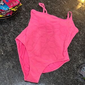 Pink Lily Vibrant Pink One Piece Swimsuit